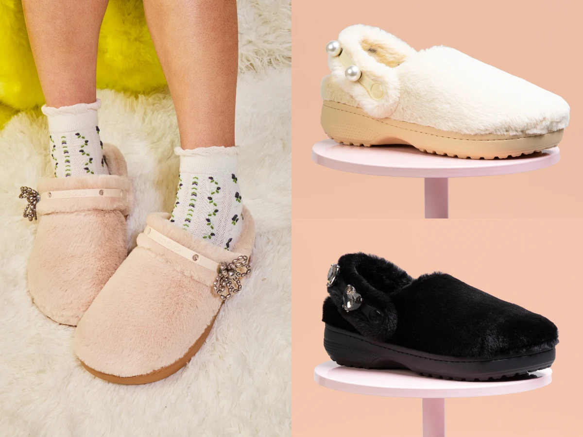 Crocs Unfurgettable 經典雪絨洞洞鞋，NT.1,980