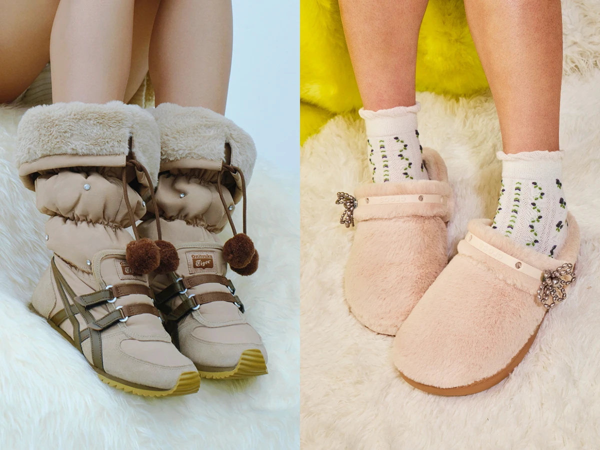 手腳冰冷女孩必收！Crocs毛絨洞洞鞋、鬼塚虎雪靴，法國軍靴毛毛細節好暖