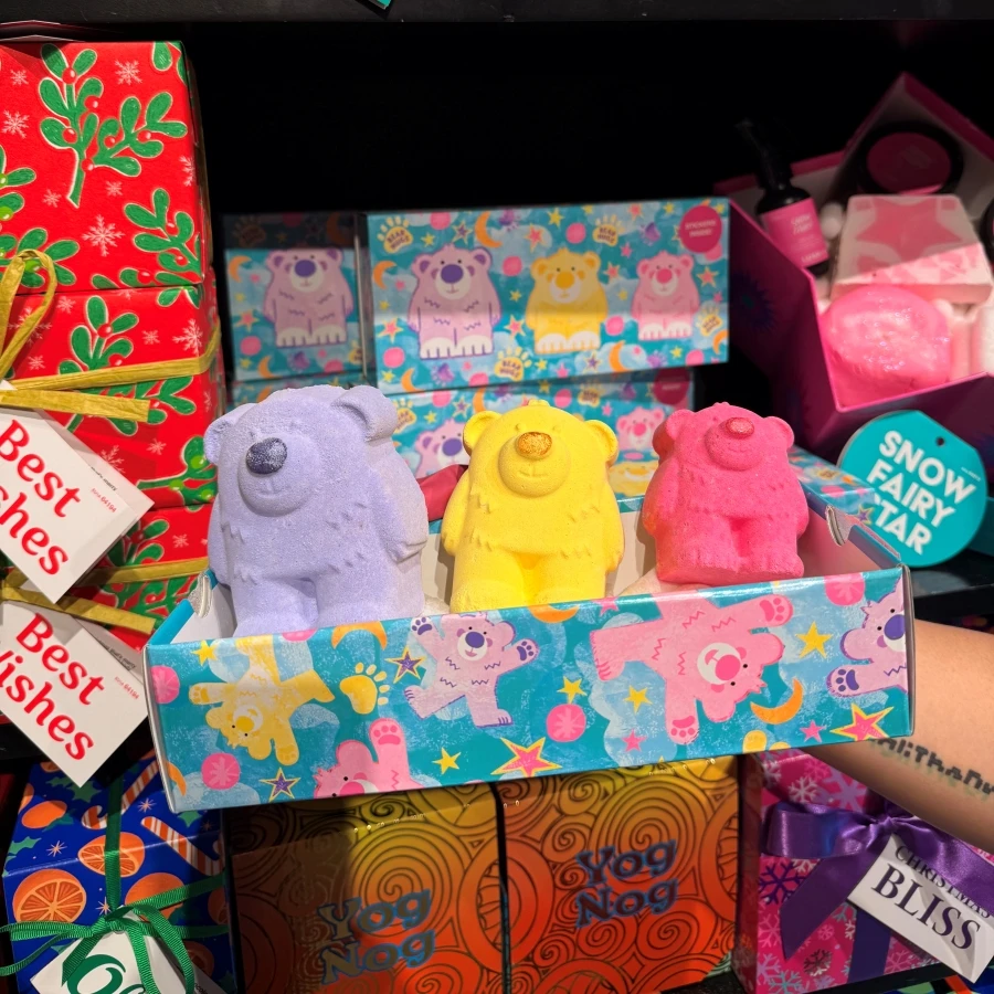 2025聖誕限定美妝：LUSH 小熊密友禮盒