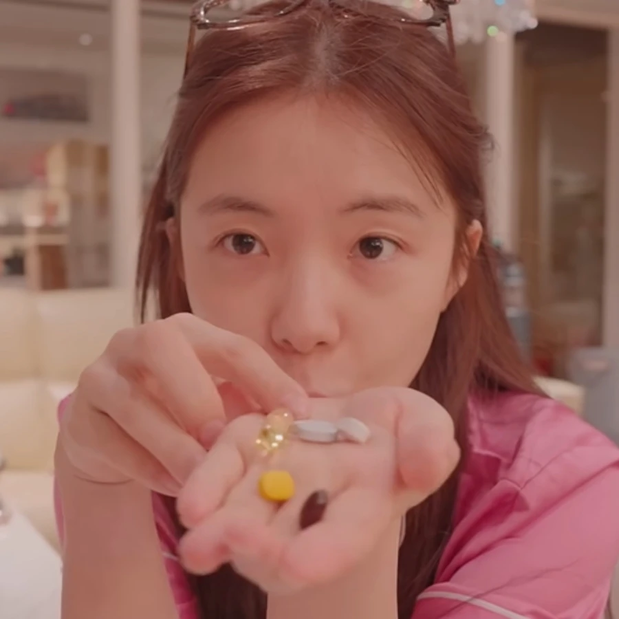 李多慧瘦身秘訣：保健品