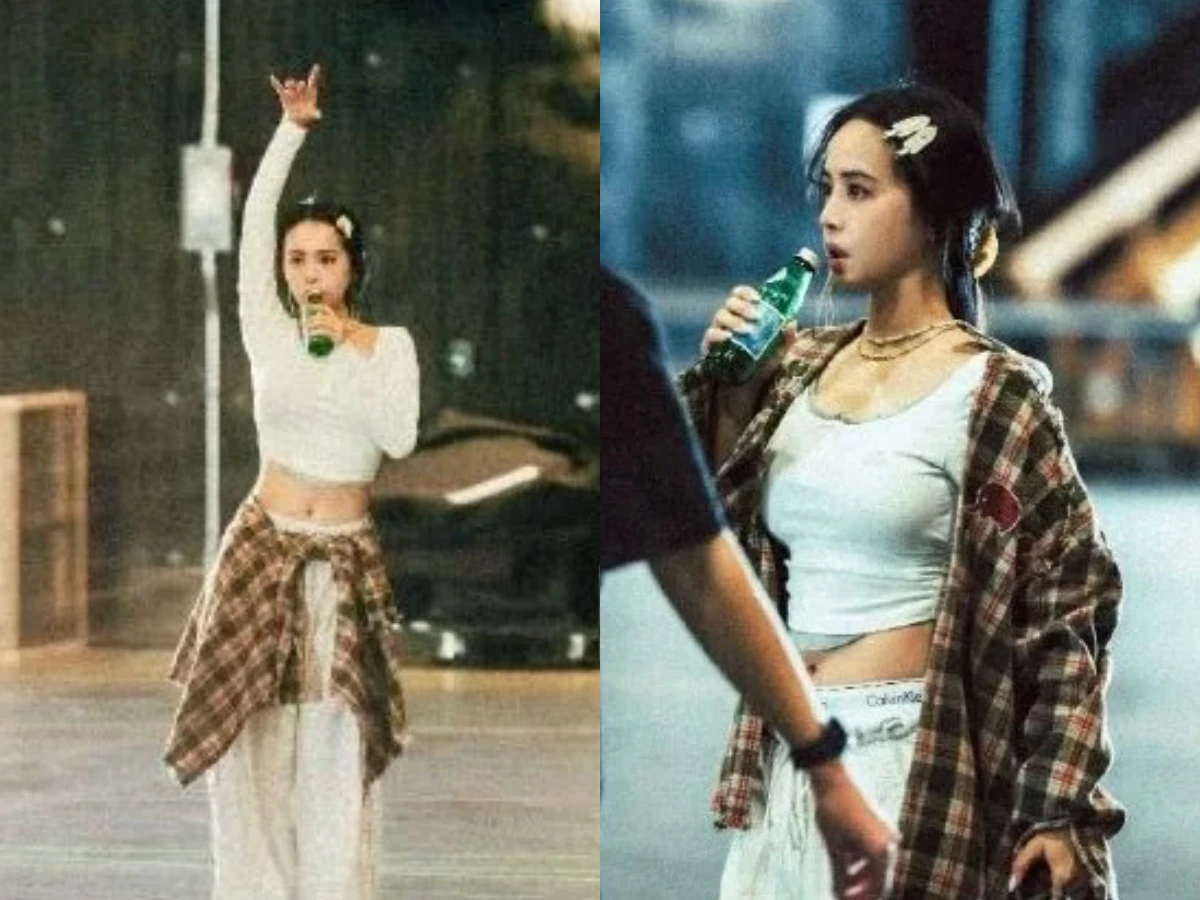 法蘭絨襯衫穿搭女生