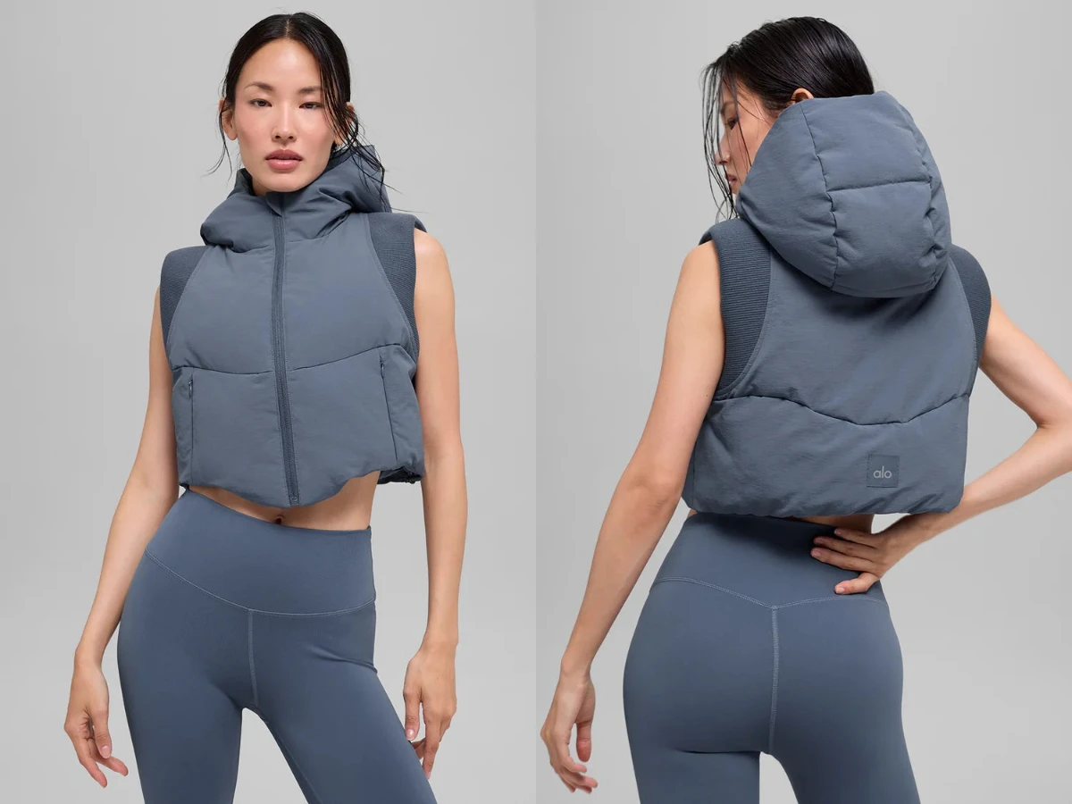 alo Fast Lane 羽絨背心，NT.6,900