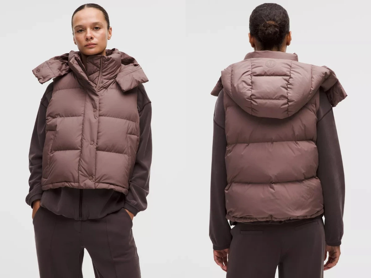 lululemon Wunder Puff 600-Down-Fill 短版羽絨背心，NT.8,480
