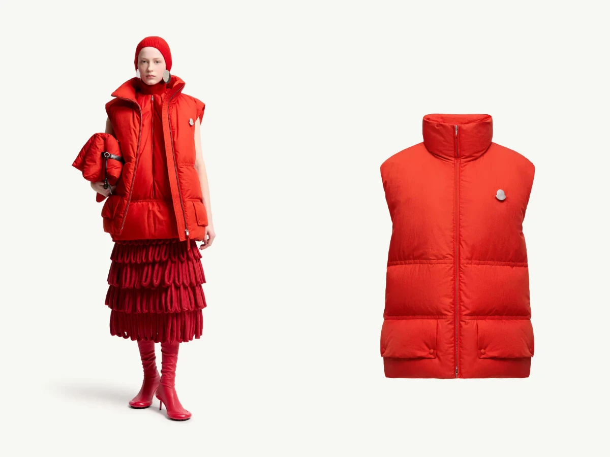 Moncler + JIL SANDER Chlorine羽絨背心，NT.82,600