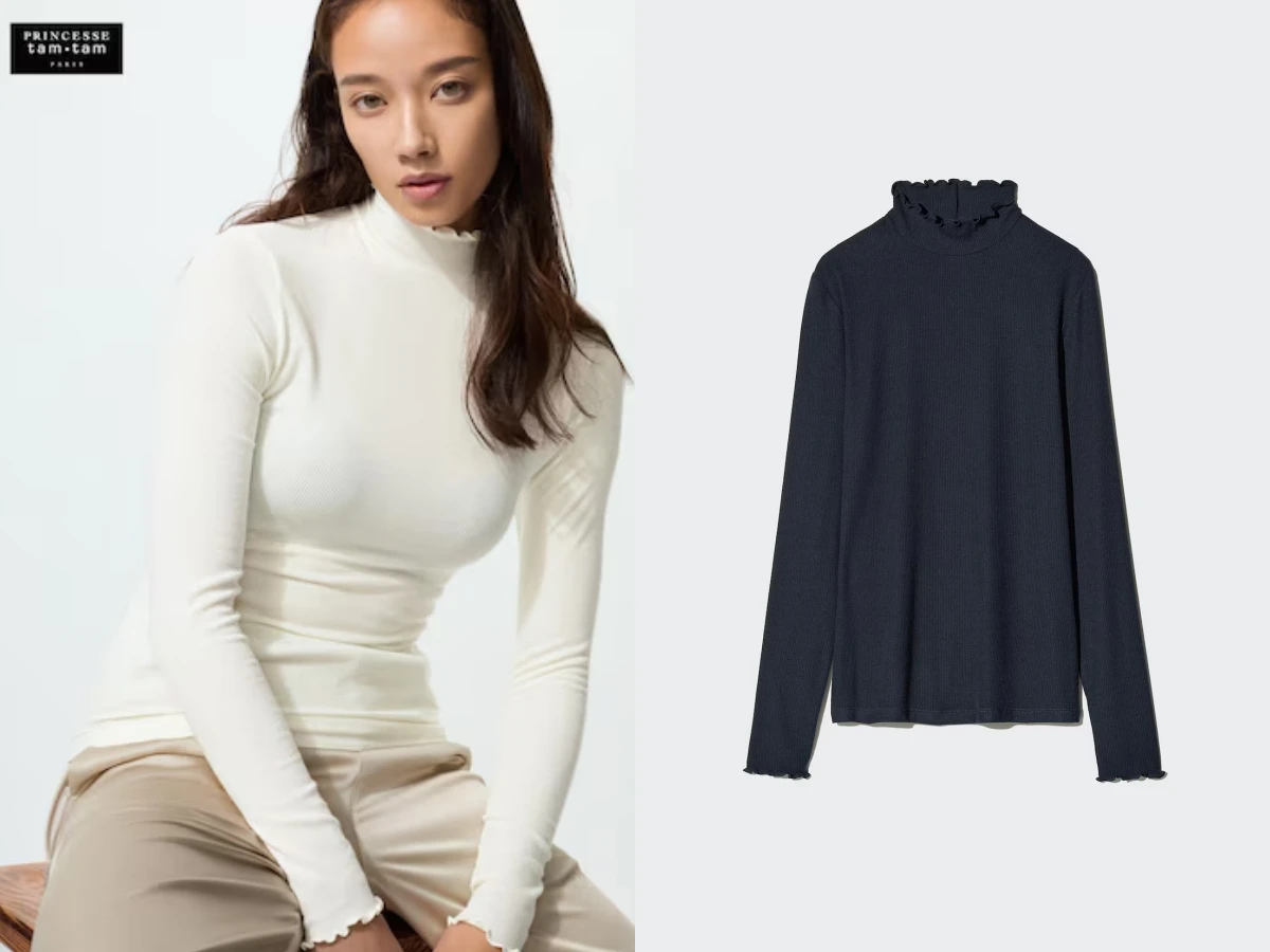 UNIQLO Princesse Tam Tam 系列 高領發熱衣