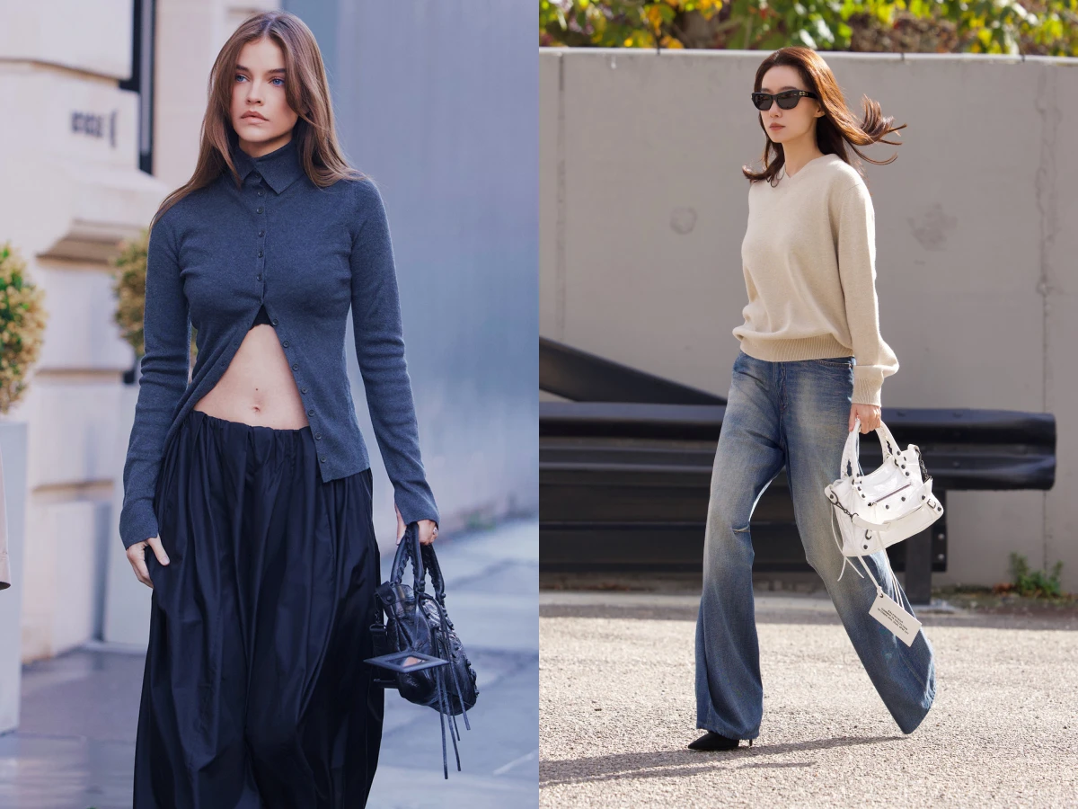 巴黎世家機車包 LE CITY