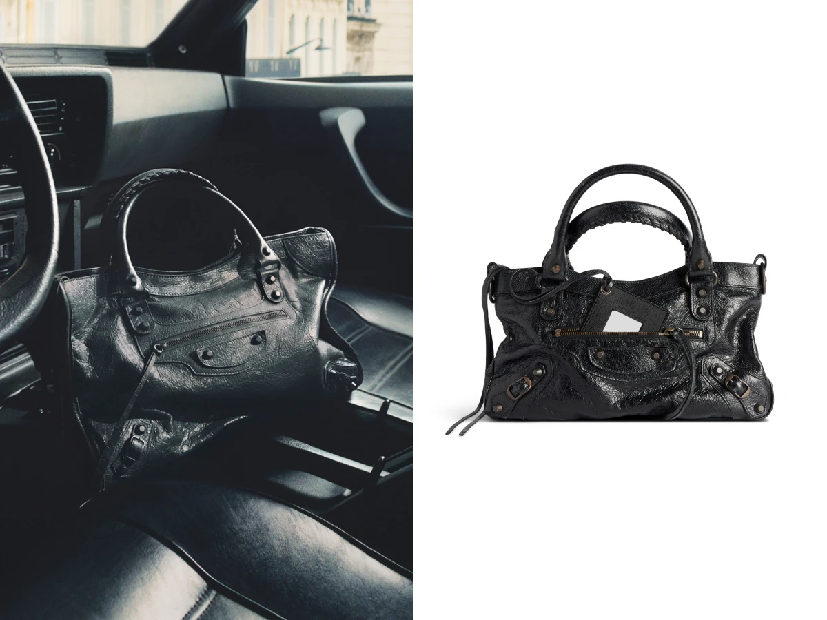 巴黎世家機車包 LE CITY