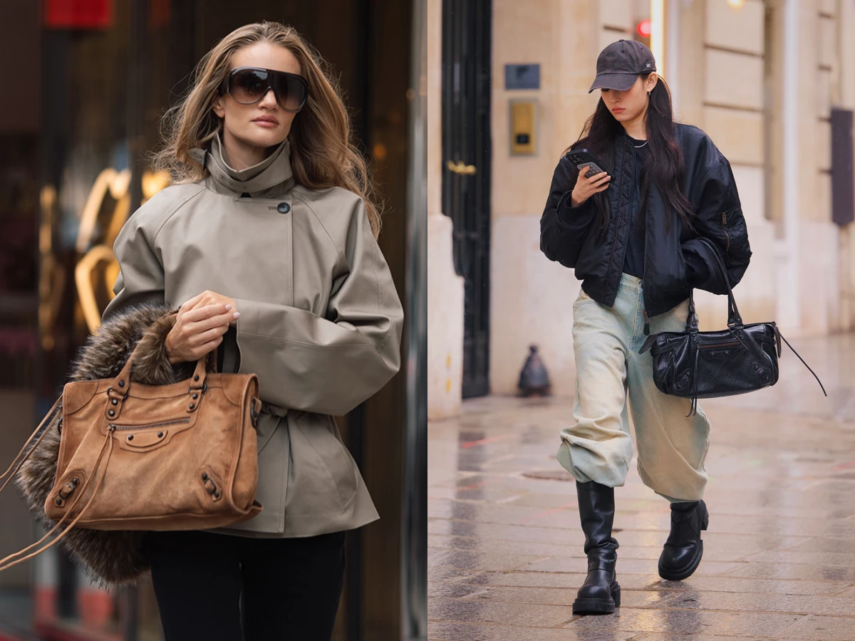 巴黎世家機車包 LE CITY