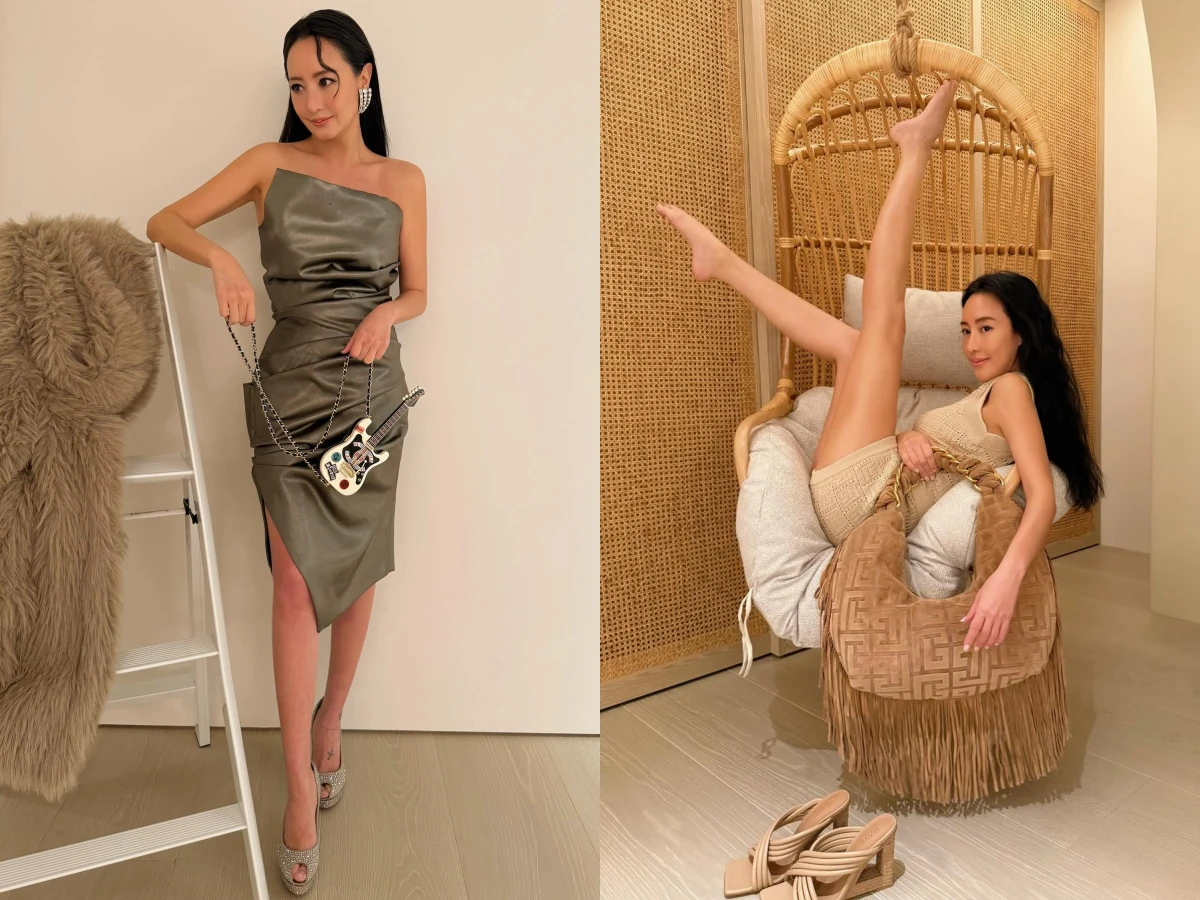 關穎IG年度穿搭太狂！愛馬仕、香奈兒、巴黎世家輪番上陣，10+精品包不是炫富，是品味