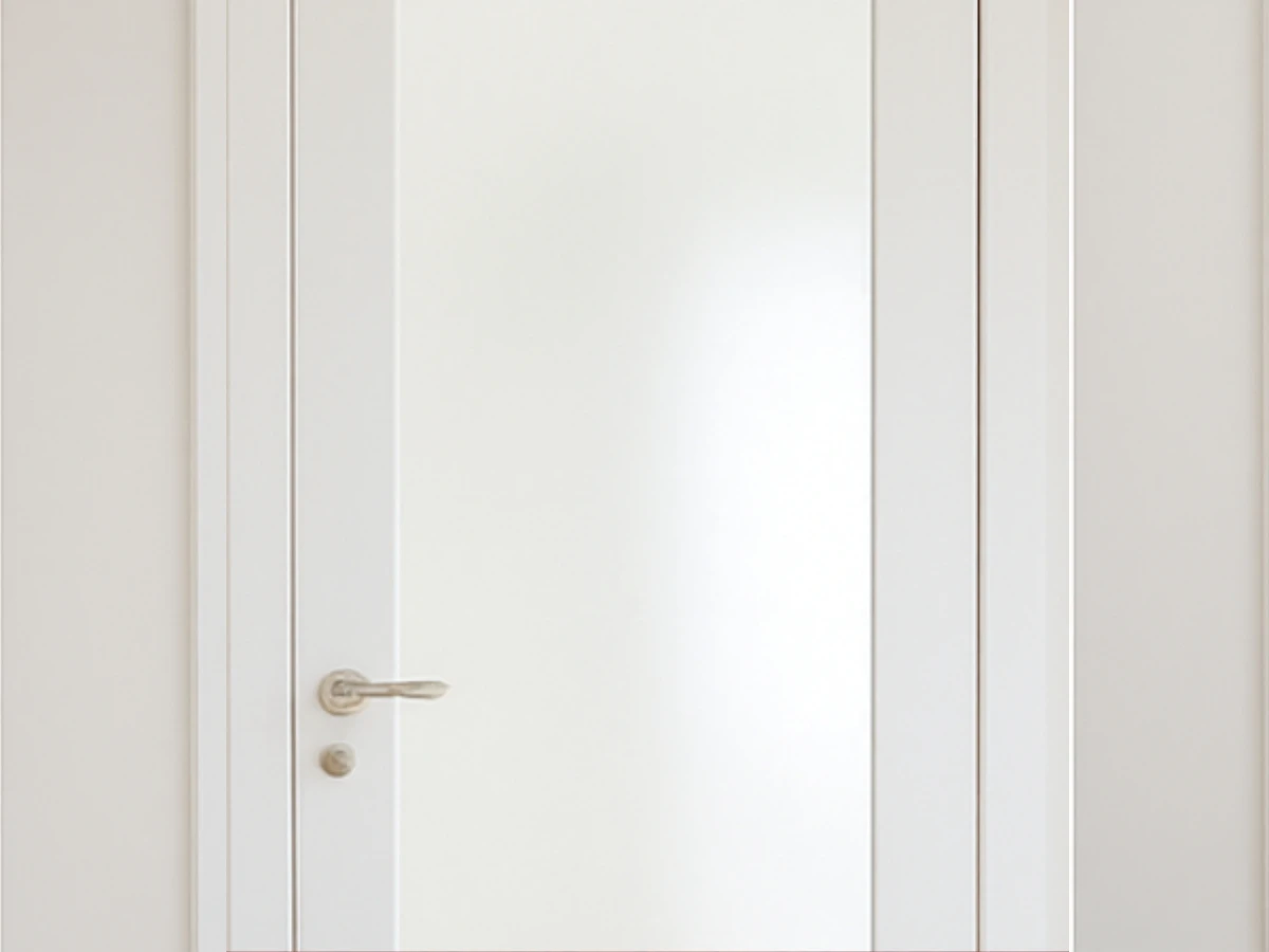 B．純白極簡玻璃門：突然開運！靠貴人和換跑道賺到錢