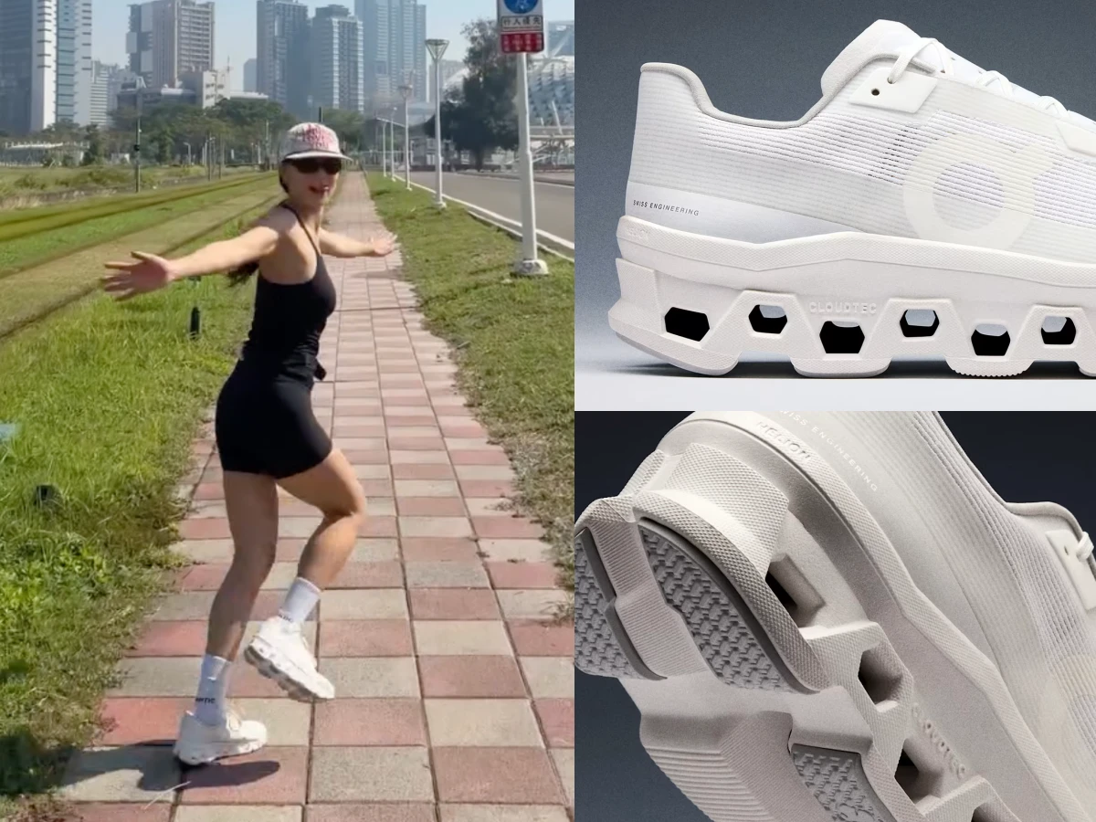 TWICE志效同款小白鞋慢跑鞋