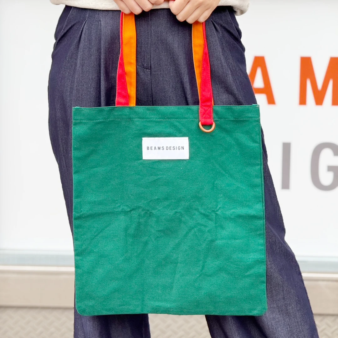 7-11 X BEAMS超質感時尚日系周邊threads上爆紅!撞色帆布袋、三原色襪子超有型