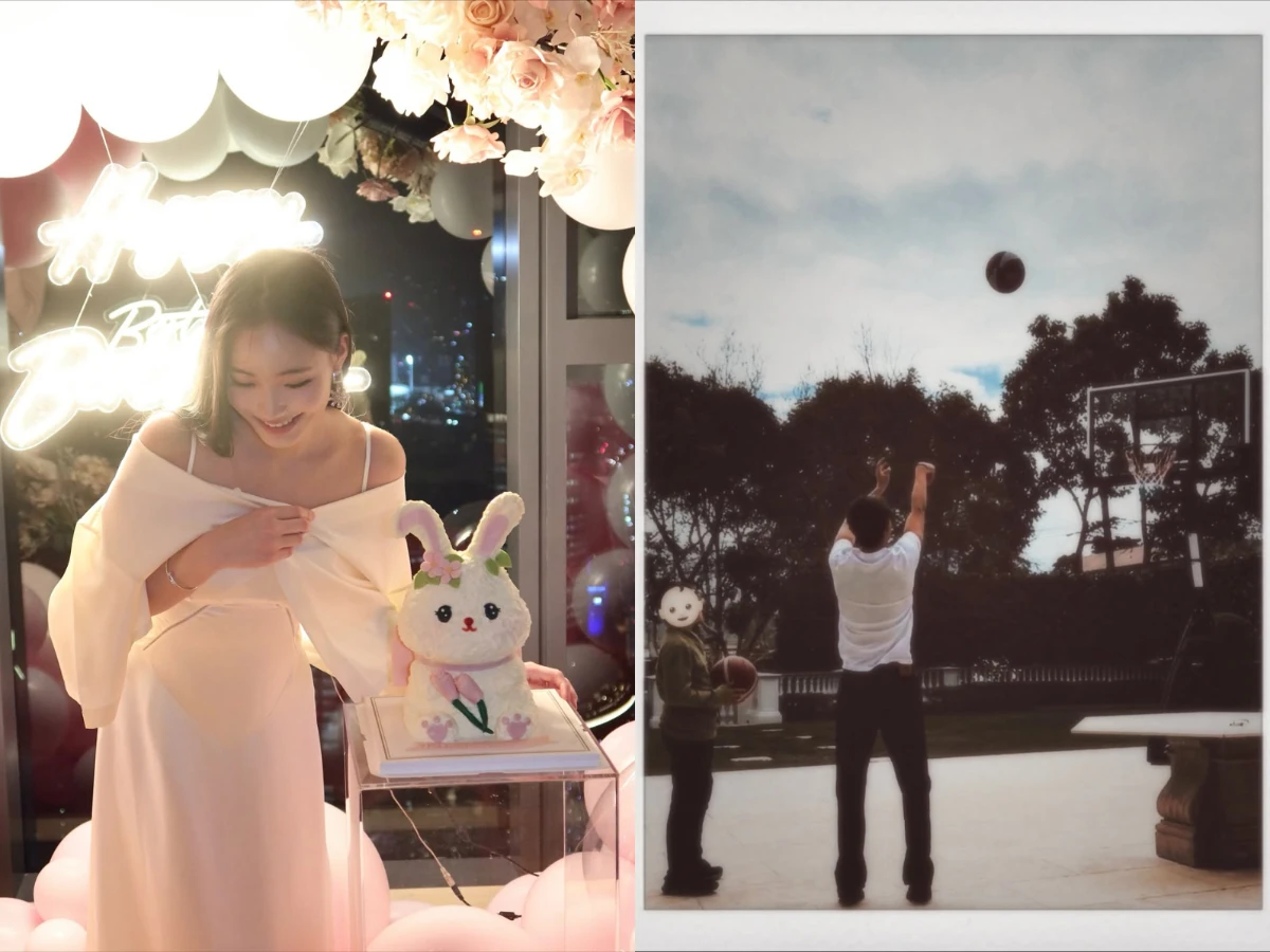 Lily男朋友背影意外曝光？