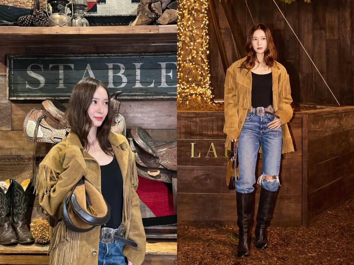 牛仔褲X靴子 穿搭