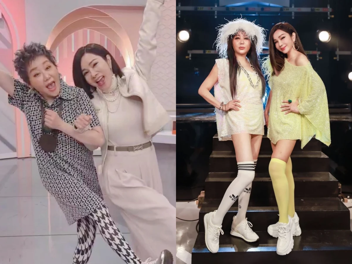 有一種友誼叫做陳美鳳和藍心湄!泰國生日行小白鞋同款搜出