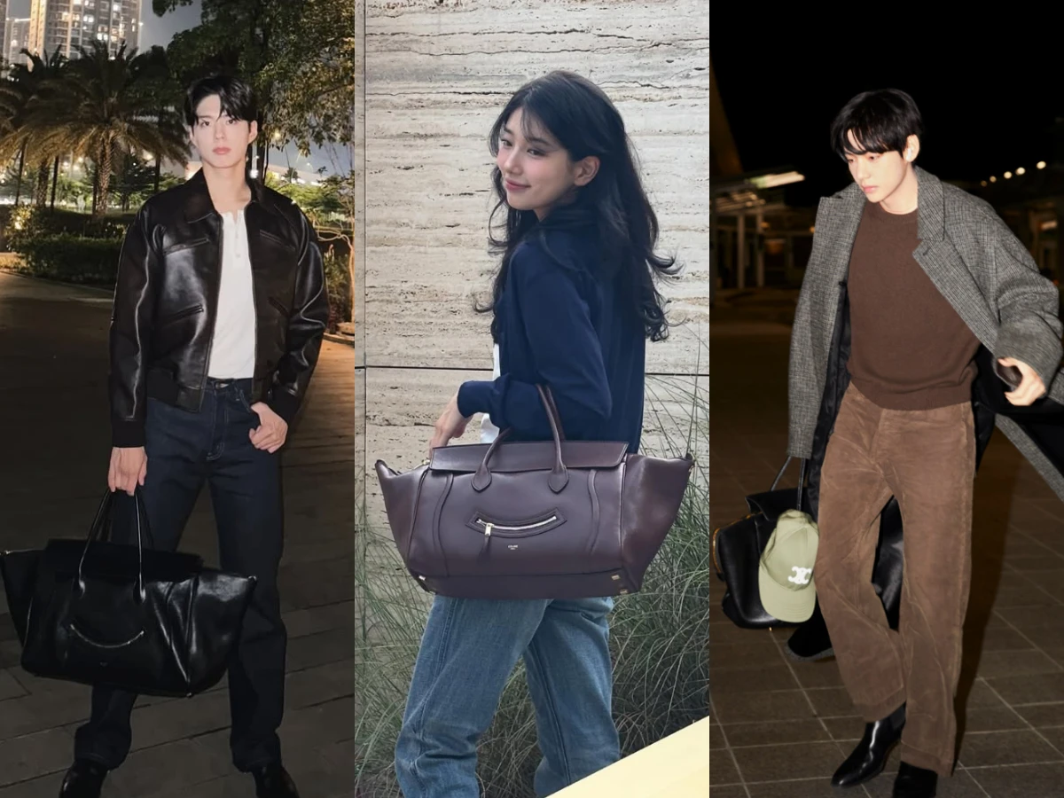 CELINE SOFT TRIOMPHE HALFMOON