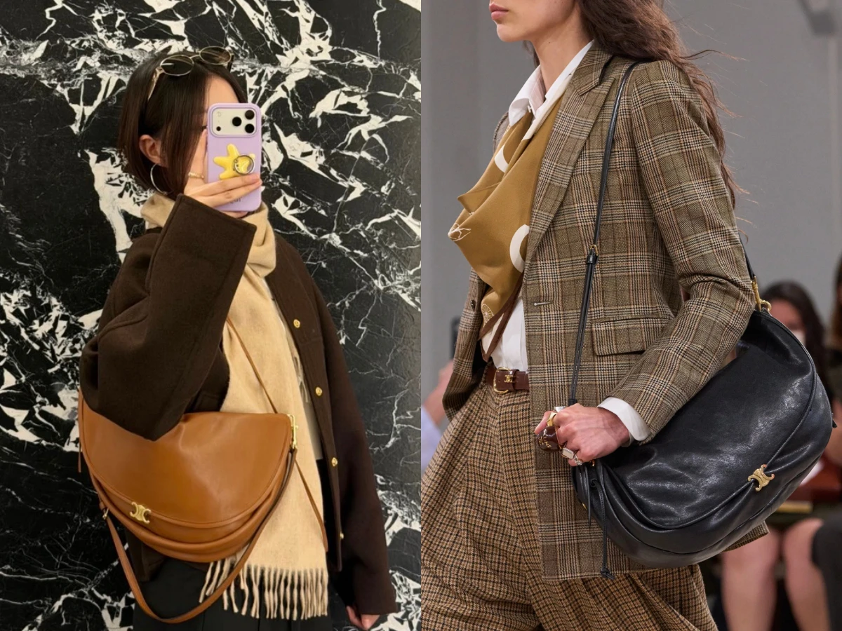 CELINE垃圾袋包登場！劉詩詩曬「Crystal手袋」新款，顏色、價格一次看