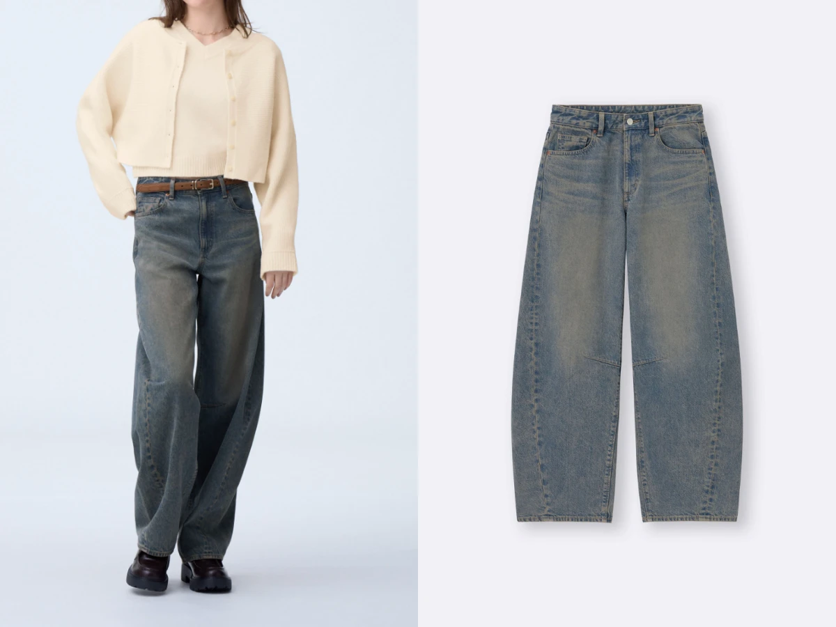 BARREL LEG錐形褲，NT.990