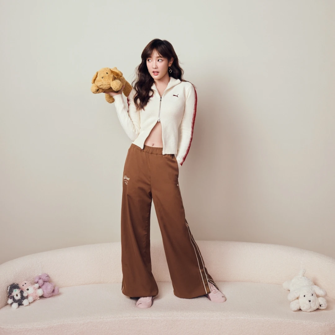 運動風掀「摩卡慕斯」穿搭：adidas絲絨套裝、PUMA王淨慵懶風、lululemon爆款出新色