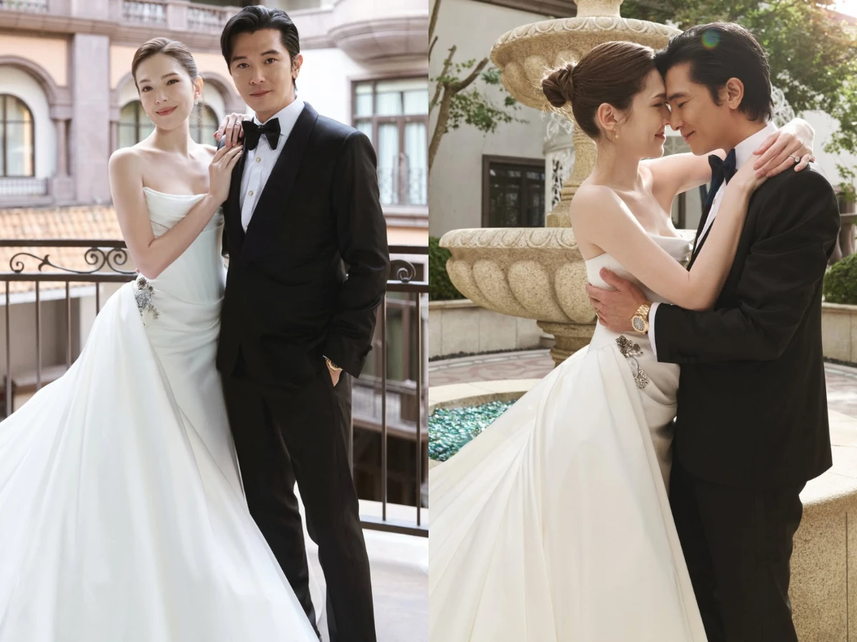 邱澤、許瑋甯婚宴賓客穿搭！藍心湄拎愛馬仕、陳美鳳拿Loro Piana，關穎香奈兒包低調吸睛