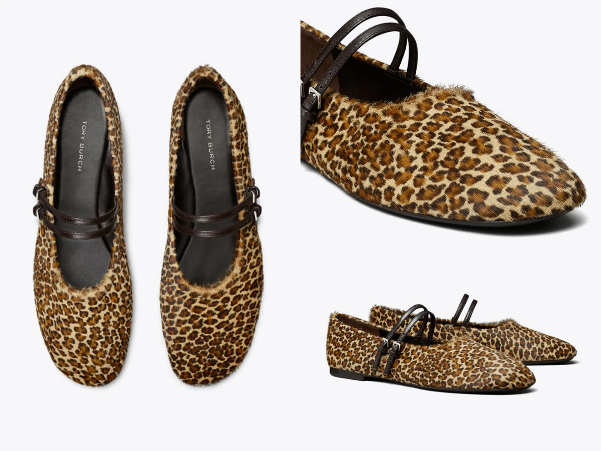 TORY BURCH 雙扣帶瑪莉珍芭蕾舞鞋，NT.16,500