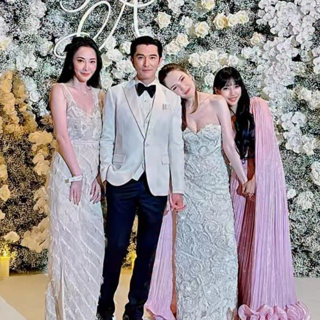 李靚蕾斷開王力宏!現身許瑋甯邱澤婚禮曬貼臉合照甜喊:相信愛情了