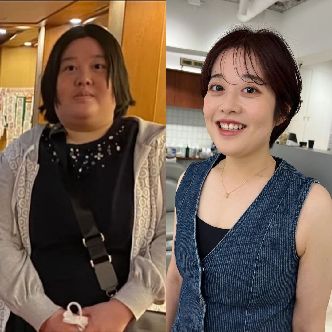 4XL日女「瘦掉一半的自己」！一年半從90kg → 48kg，兩大改變狂甩42公斤！