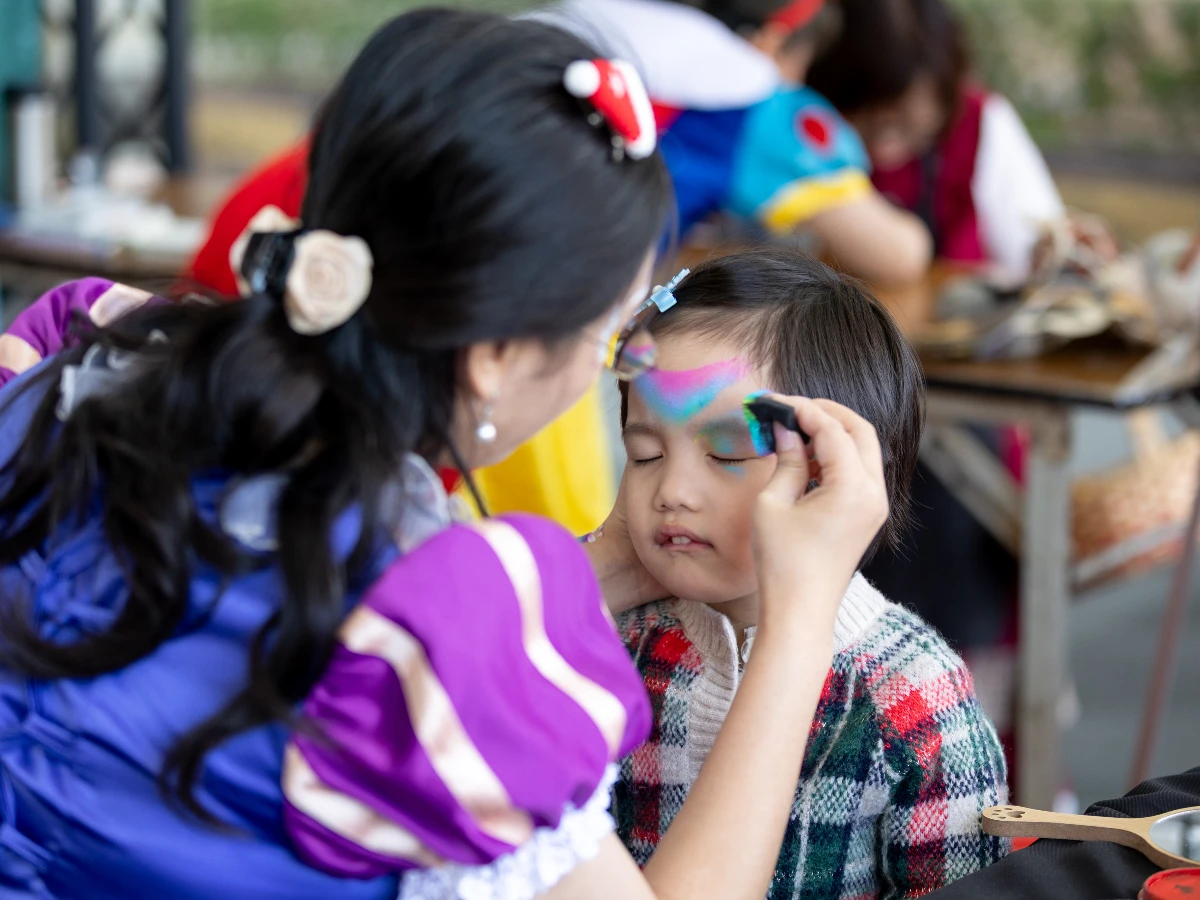 市集裡還有療癒活動！