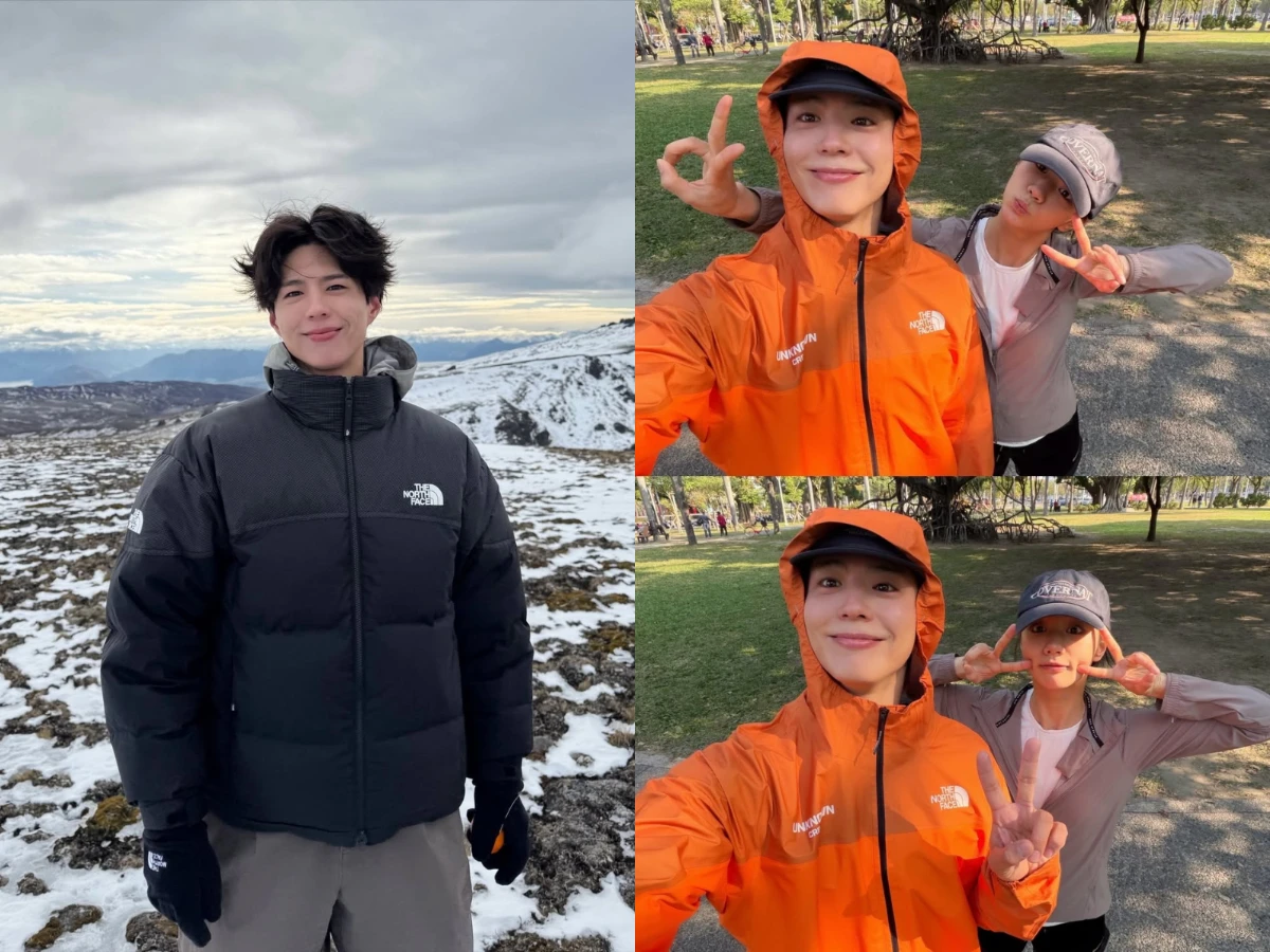 朴寶劍The North Face