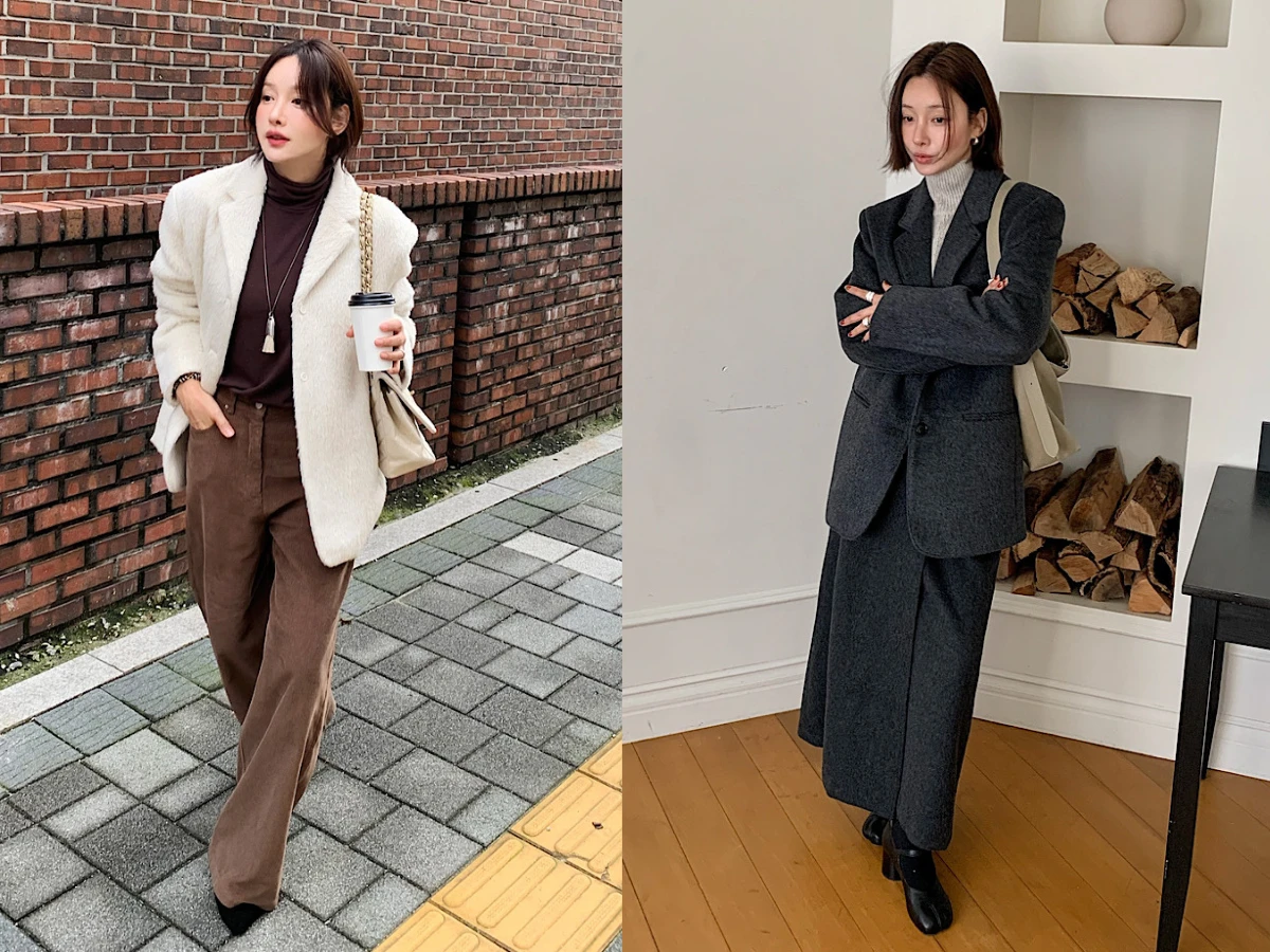 開運時尚單品1.直線型西裝外套