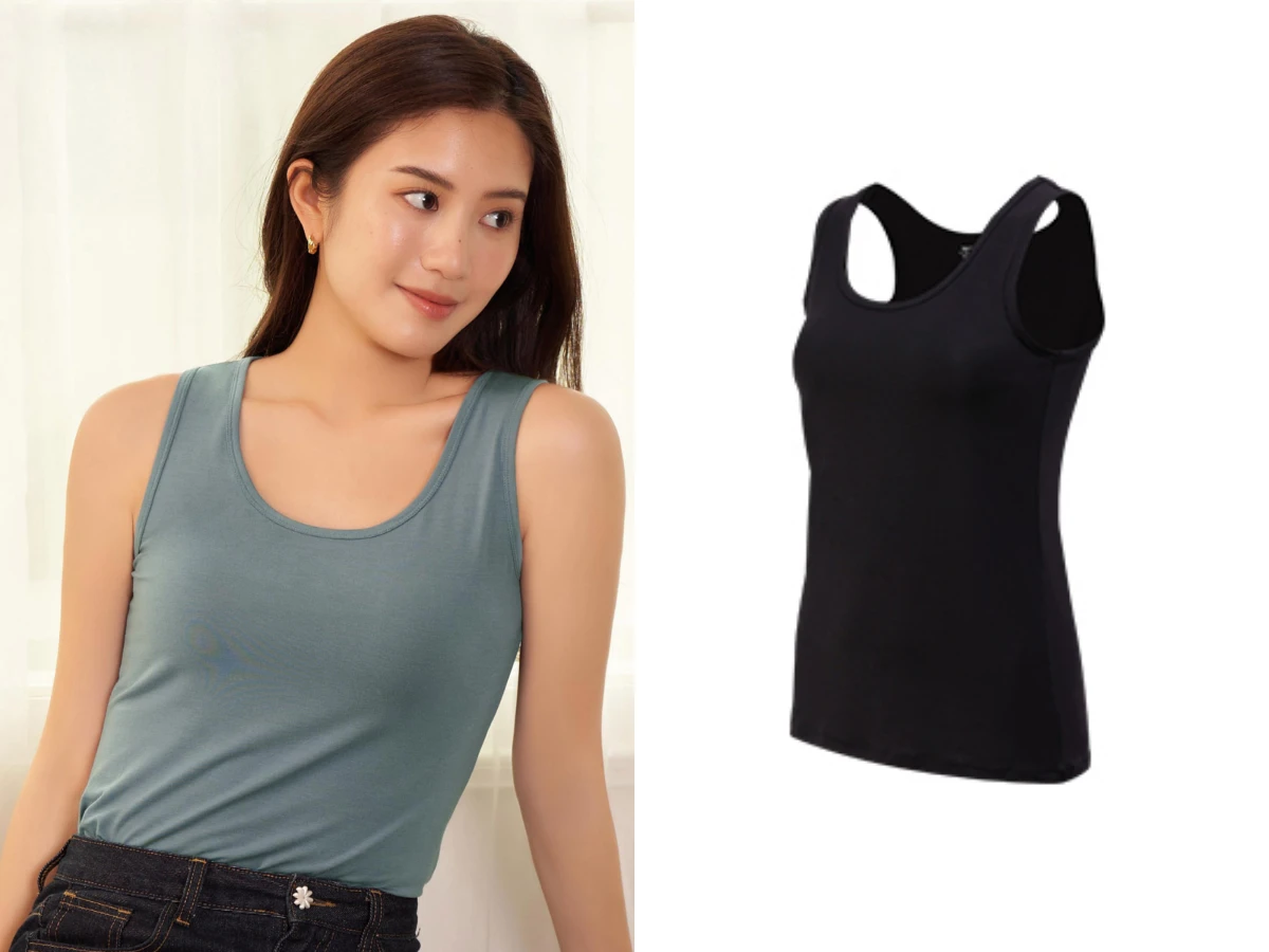 Audrey 超導循環保暖蓄溫背心上衣，NT.790