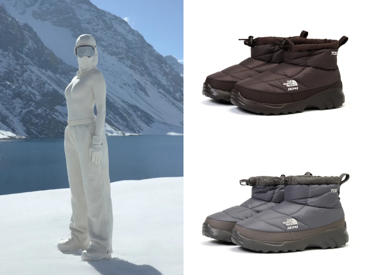 THE NORTH FACE X skims Nuptse 羽絨雪靴，NT.6,380