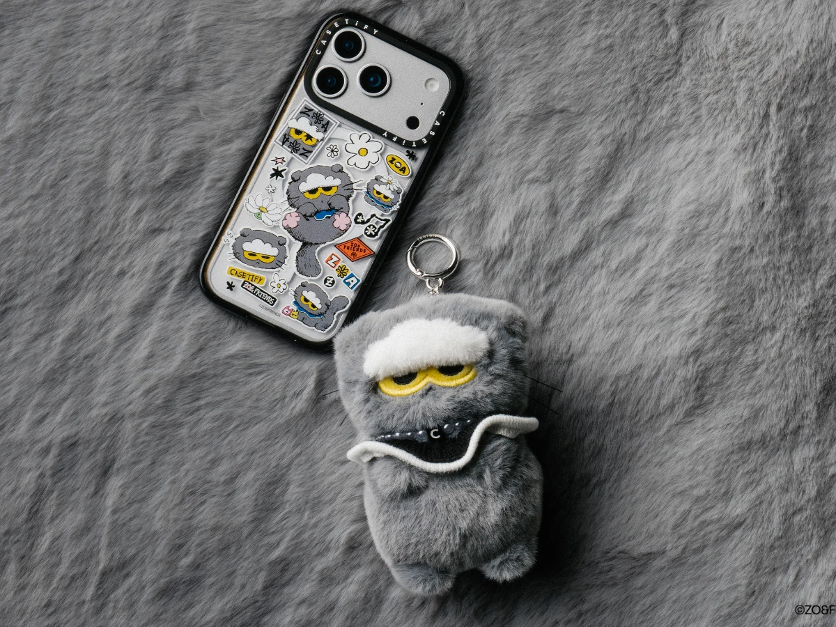 ZO&FRIENDS x CASETiFY 聯名系列推薦：絨毛吊飾