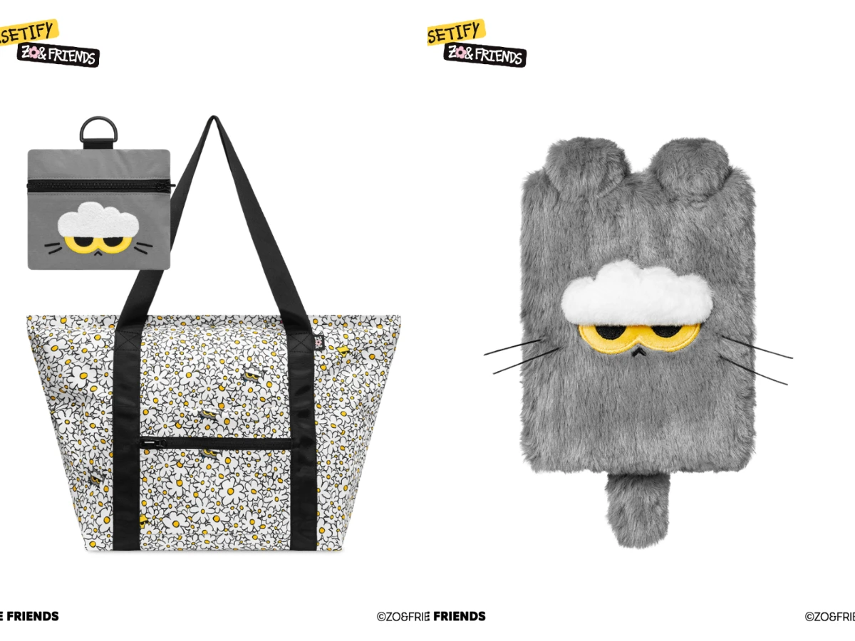 ZO&FRIENDS x CASETiFY 聯名「護照套、收納小包、可摺疊旅行袋」