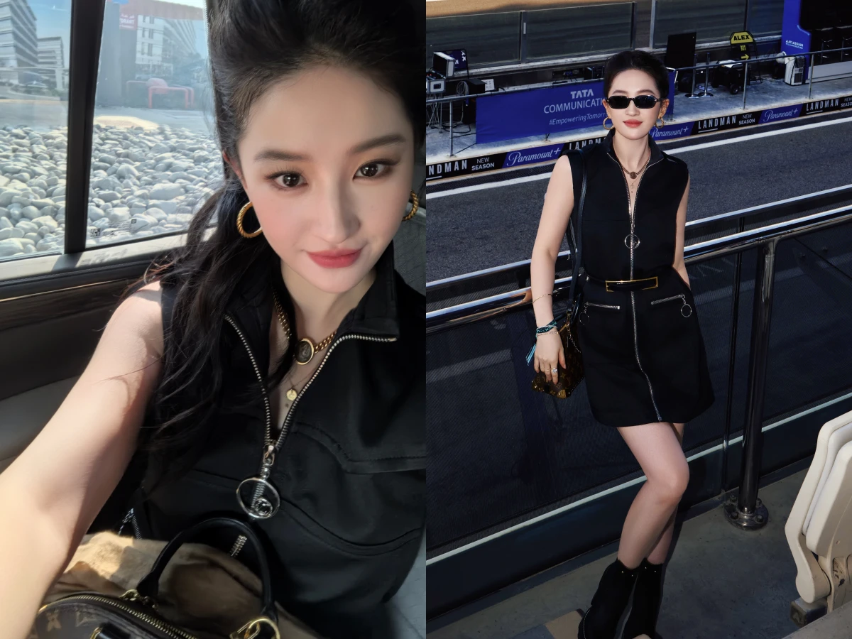 劉亦菲瘦了！杜拜旅遊顯瘦穿搭