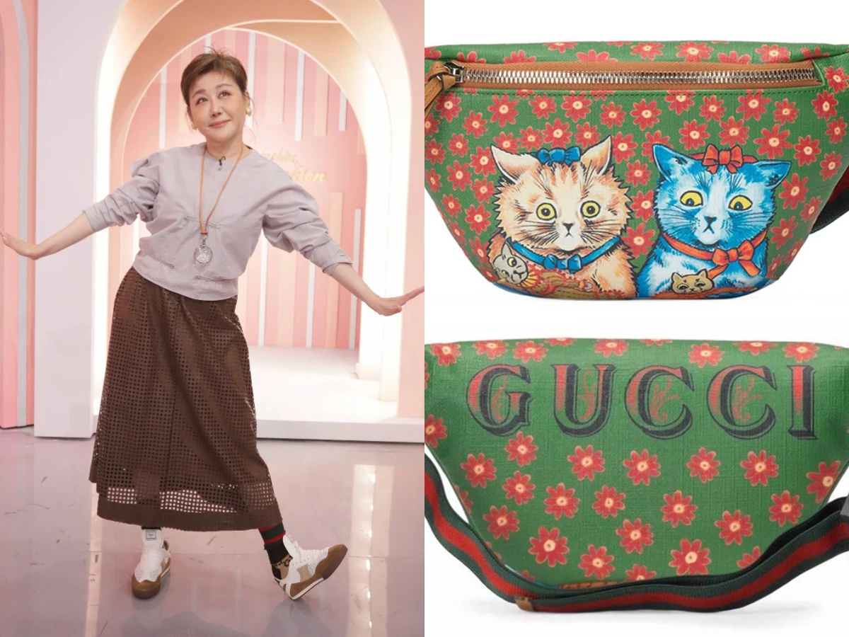 Mei開箱超可愛Gucci印花托特包「這區」才買得到！價格甜、藝術家搶聯名，藍心湄也愛用