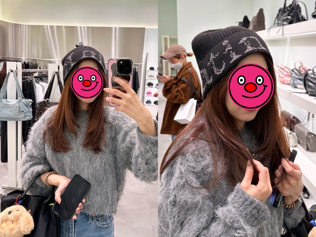 林襄同款：MATIN KIM 裂紋標誌針織漁夫帽，M+FG 高允貞同款推薦