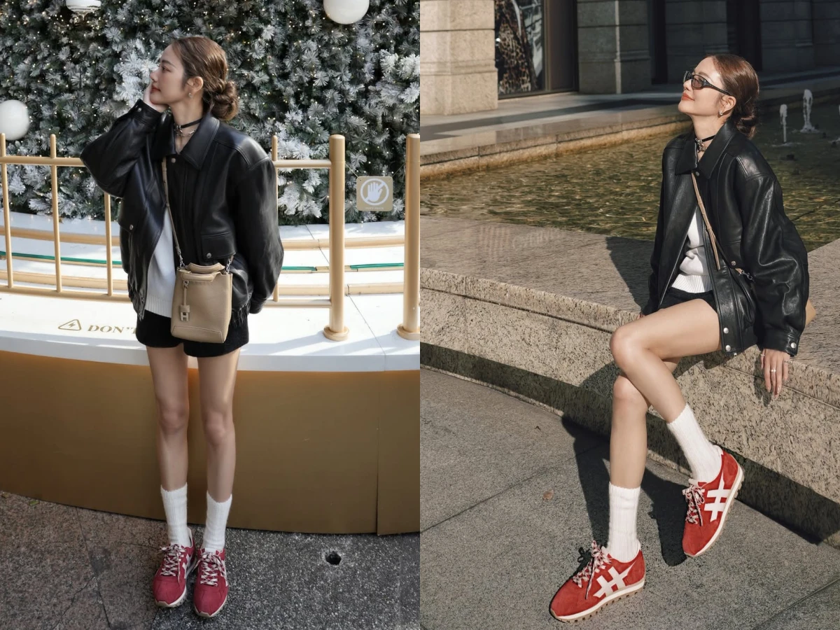 許路兒皮衣穿搭