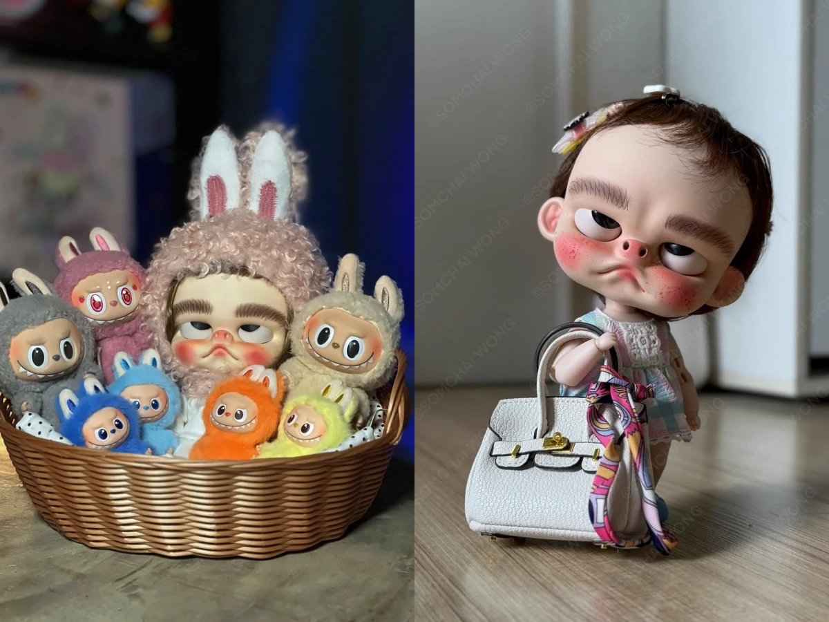 藍心湄改愛「MOODY GIRL」泰國設計師娃娃