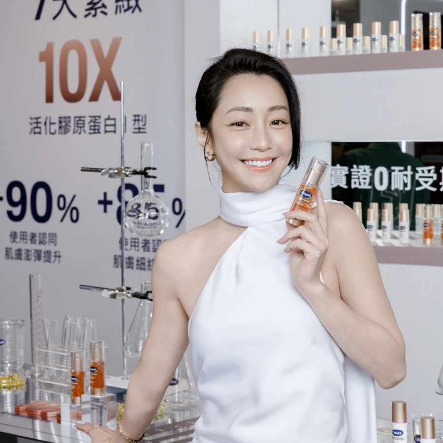 舒特膚Healthy Renew 緊緻賦活系列x戲劇女神 謝欣穎_情境照2