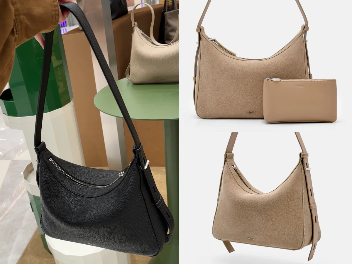 PEDRO Demi 皮革經典包