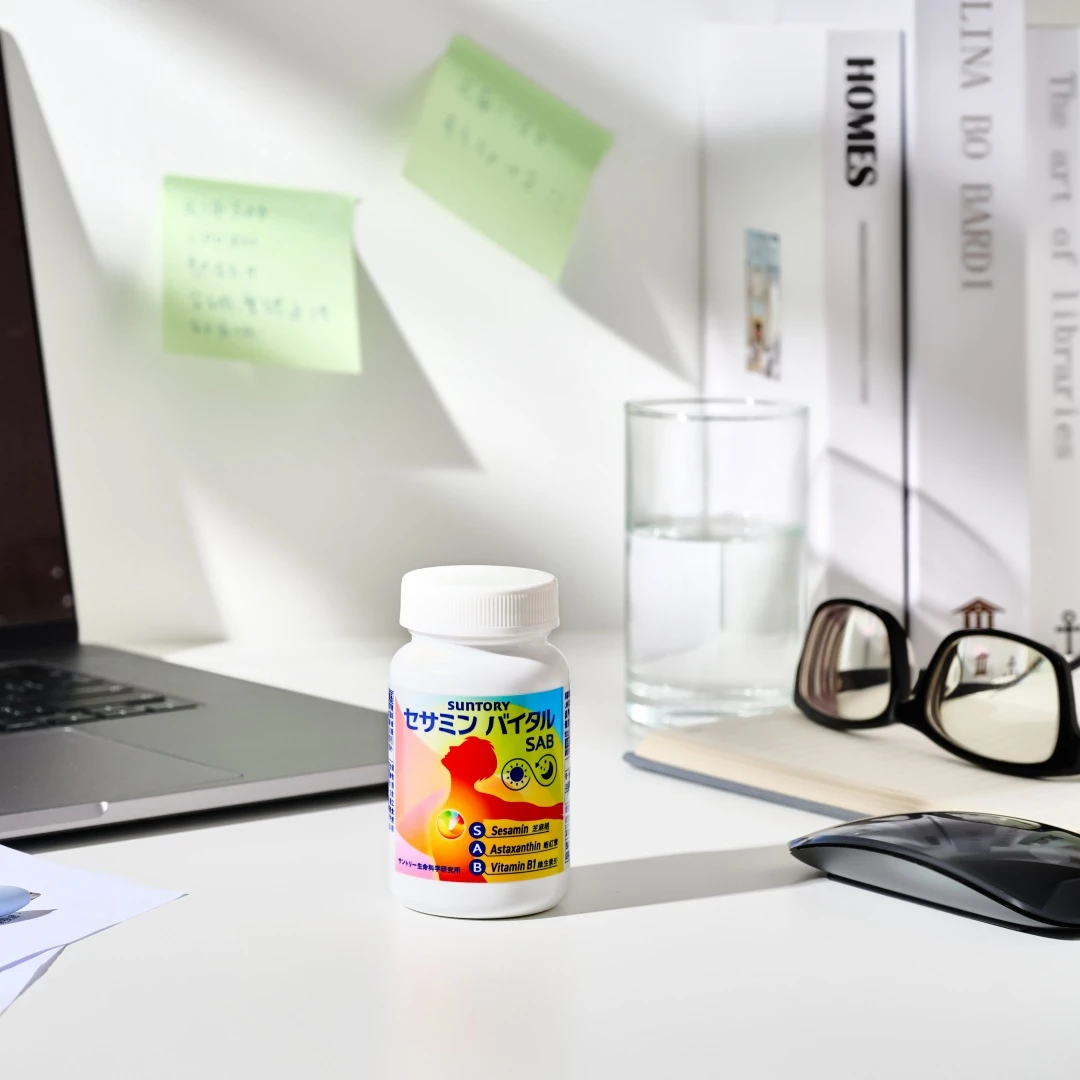 睡再久還是累？三得利「元沛SAB芝麻明E」從根本充電，活力直接滿格！