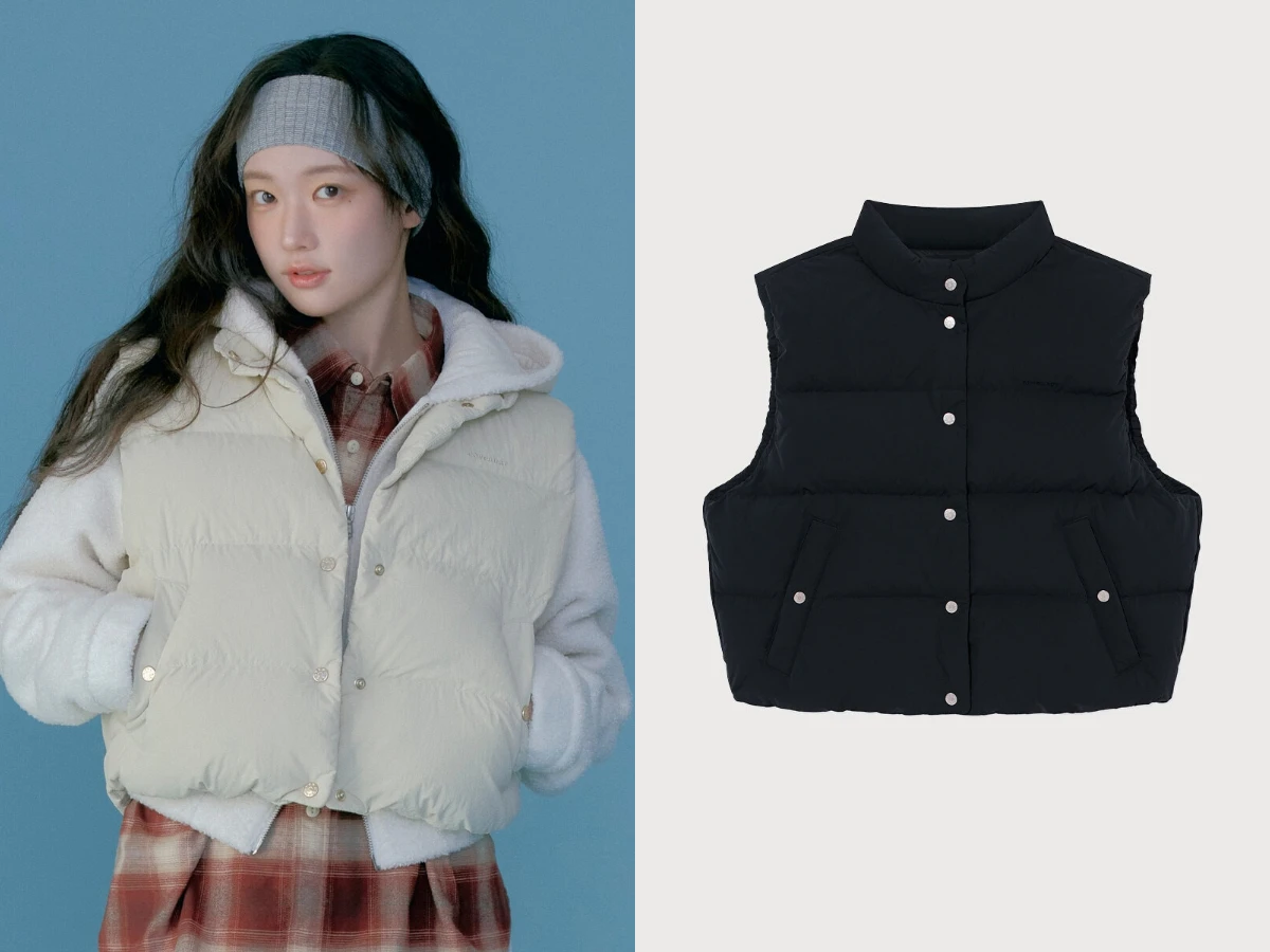 Covernat 羽絨背心，KRW.179,000，約NT.3,814