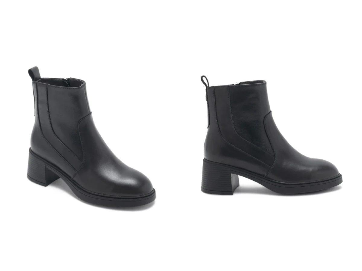 STEVE MADDEN Twchelsey 簡約素面線條低跟短靴，NT. 4,980。