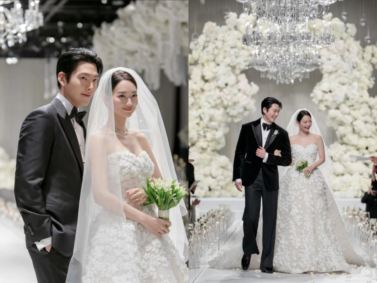 金宇彬、申敏兒結婚