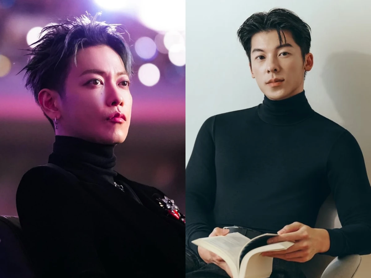 男星黑色高領穿搭