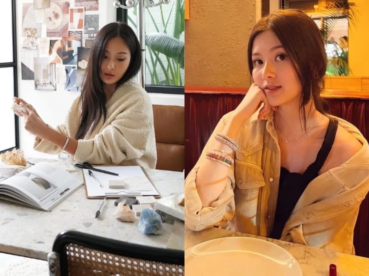 孫芸芸、廖思惟,水晶