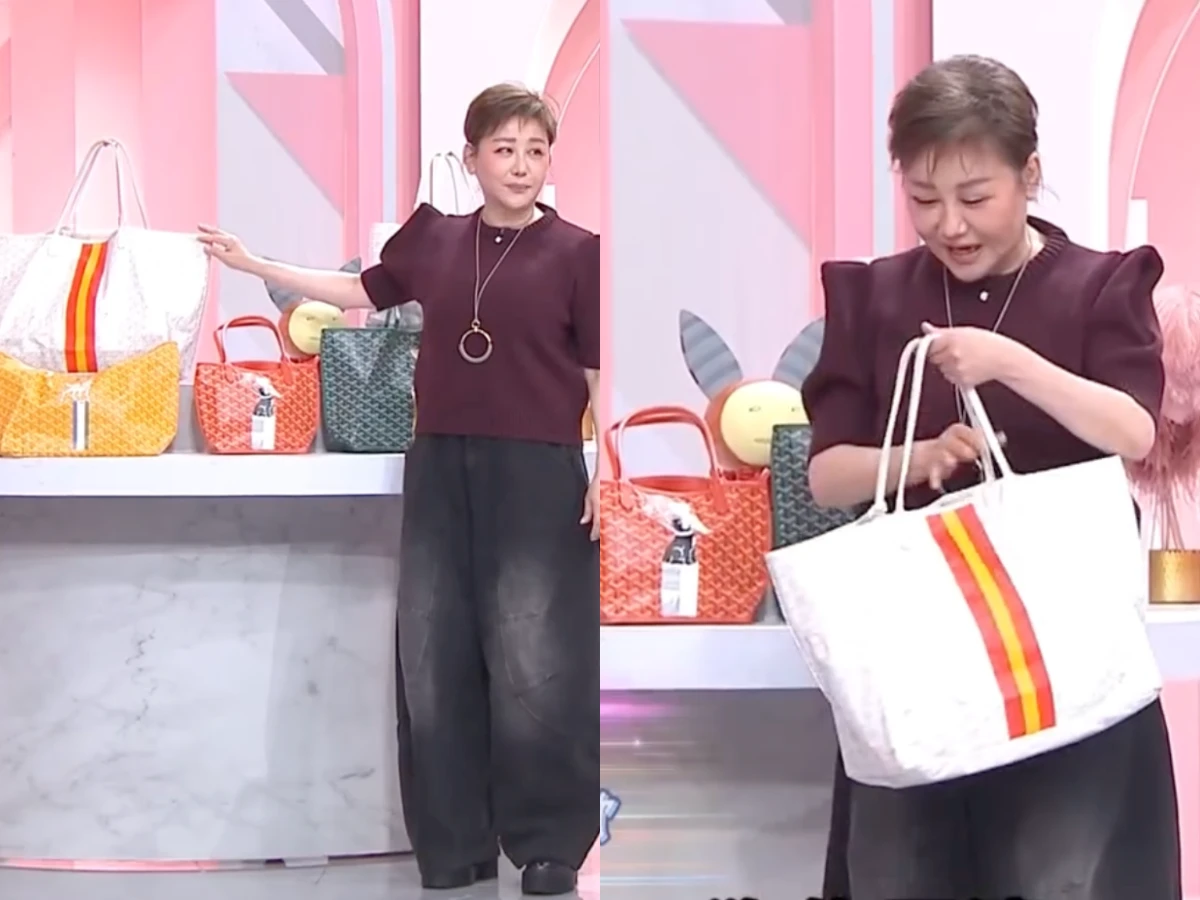 藍心湄第一顆 Goyard用了 27 年