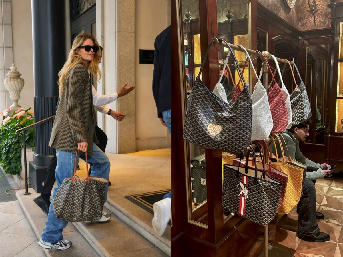 藍心湄第一顆 Goyard用了 27 年