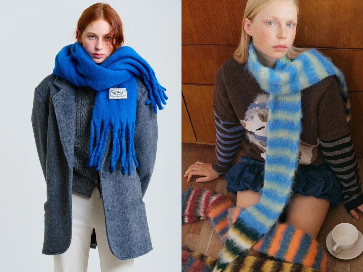 遊客有志一同！北海道超多藍色圍巾？ 藍色圍巾穿搭、藍色圍巾推薦